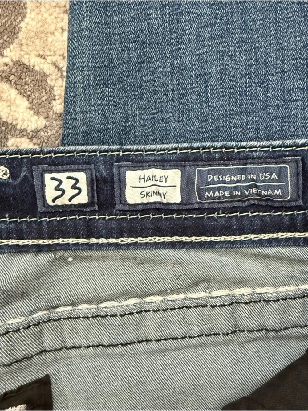 Miss Me Hailey Skinny Jeans Size 33 Style M5012S50 - Picture 3 of 10
